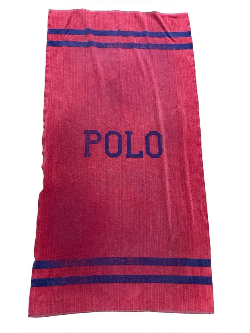 Vtg Ralph Lauren Polo Beach Towel